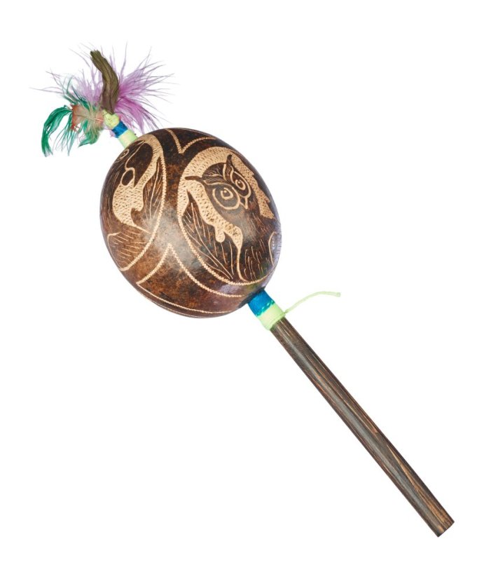 Šamanské chrastidlo obrie