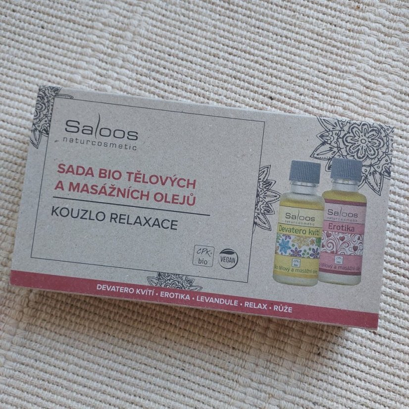 Sada masážnych olejov Kúzlo relaxácie