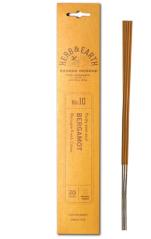 Vonné tyčinky Japonsko Herbs and Earth Bergamot