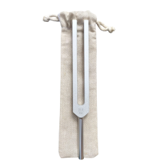 Terapeutická ladička 312 Hz hliník Platina CZ