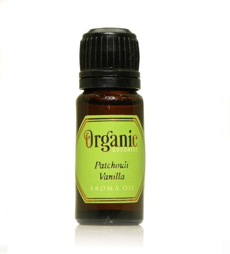 Esenciálny olej Pačuli Vanilka 10 ml Organic Goodness