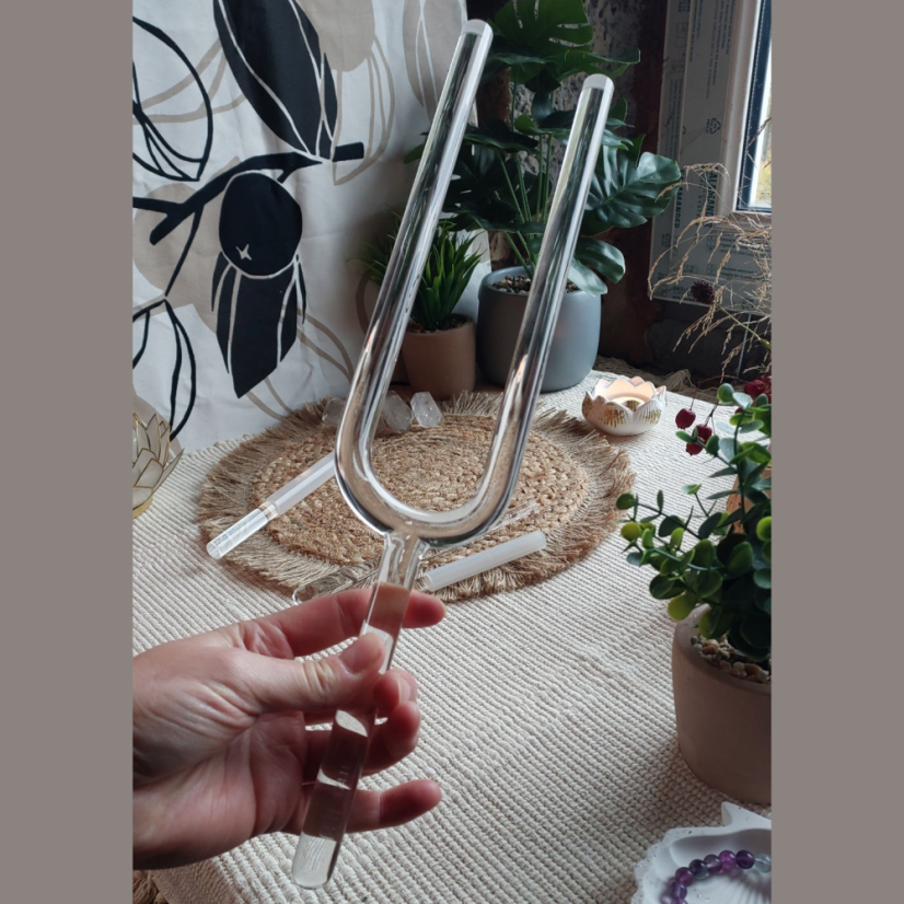 Křišťálová terapeutická ladička 174 Hz