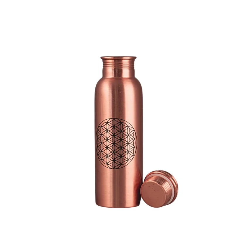 Měděná láhev Květ života 750 ml