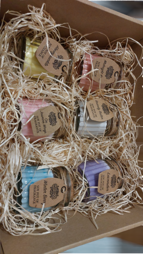 Súprava sójových sviečok Tropický raj