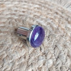 Vibračný hrot Amethyst 25 mm stopka 8,8 mm