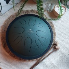 Kovový bubon Compact Tongue drum H moll Sonic Energy 432 Hz