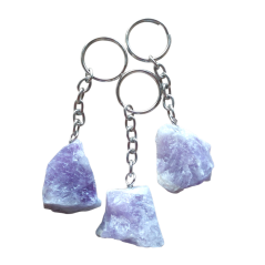 Klíčenka Chevron ametyst Fialový chrám