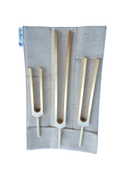 Sada terapeutických ladičiek OM mosadz 136,10 Hz, 68,05 Hz, 272,2 Hz