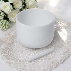 Křišťálová mísa 432 Hz tón A 30 cm