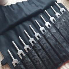 Terapeutické ladičky Solfeggio set hliník 10 ladiček