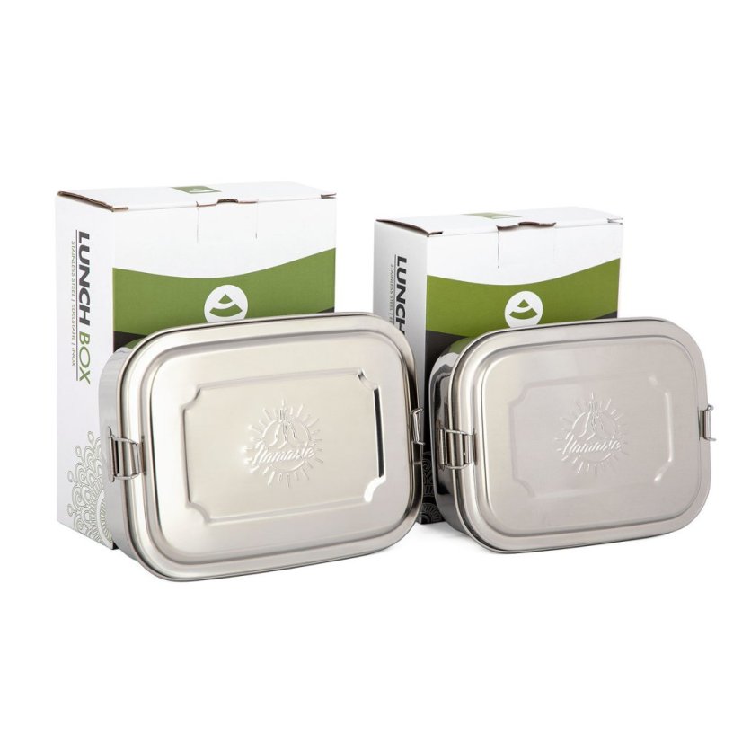 Nerezový box na svačinu menší  Lunch box Bodhi