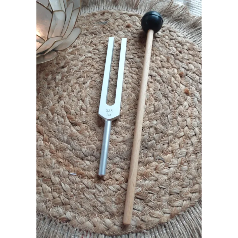 Therapeutic Tuning Fork 528 Hz Aluminium CZ