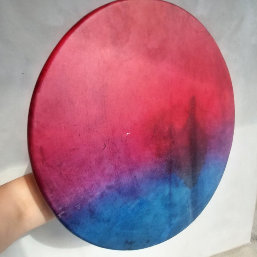 Šamanský buben Západ Slunce nad oceánem 50 cm