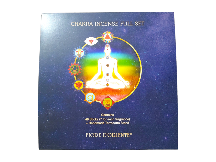 Darčeková sada čakrových vonných tyčiniek Fiore d'Oriente