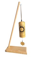 Kosmická zvonkohra Den Sol Cosmic Bamboo Chime 432 Hz