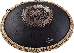 Kovový bubon Octave Steel Tongue drum Kvety D kurd Sonic Energy