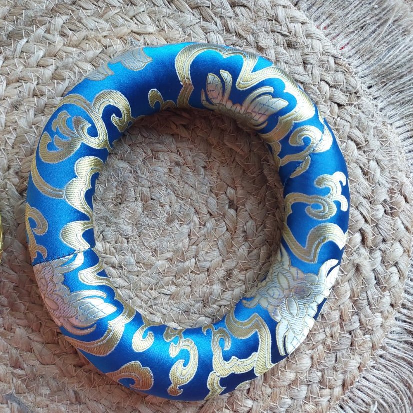 Podložka pod tibetskou mísu 16 cm - Barva: Světle modrá