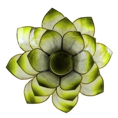 Svietnik Lotus veľký Zelený