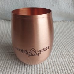 Měděný hrnek Lotos 350 ml