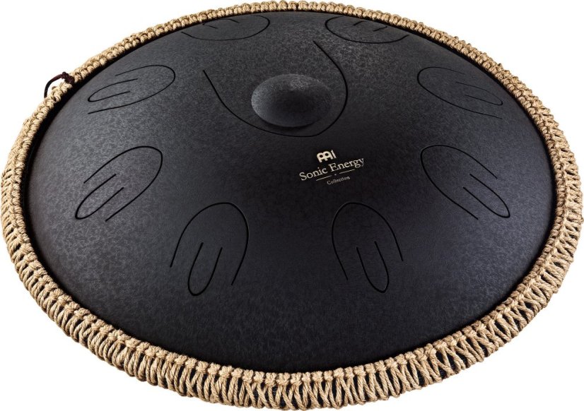 Kovový buben Octave Steel Tongue drum D kurd Sonic Energy černý