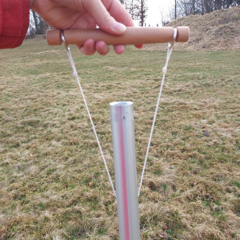 Závěsný meditační zvon 432 Hz velký