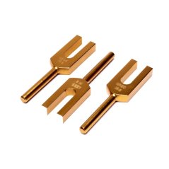 Terapeutické Andělské ladičky hliník zlatá