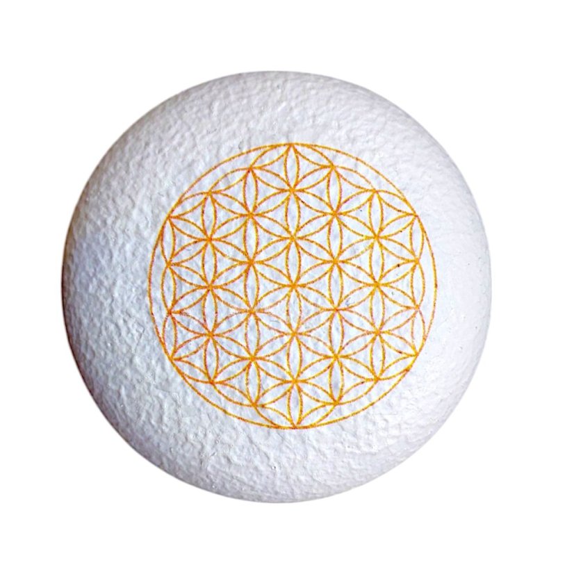 Svietnik s viečkom na čajovú sviečku Kvet života