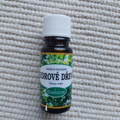 Esenciálny olej z cédrového dreva 10 ml Saloos