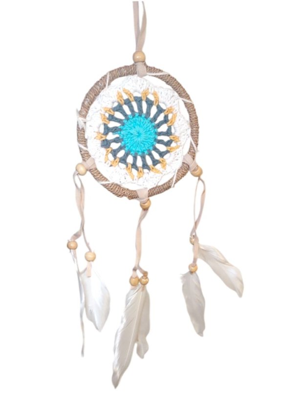 Lapača snov Kruh - Barva: Bílá