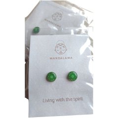 Náušnice pecky Srdeční 4. čakra