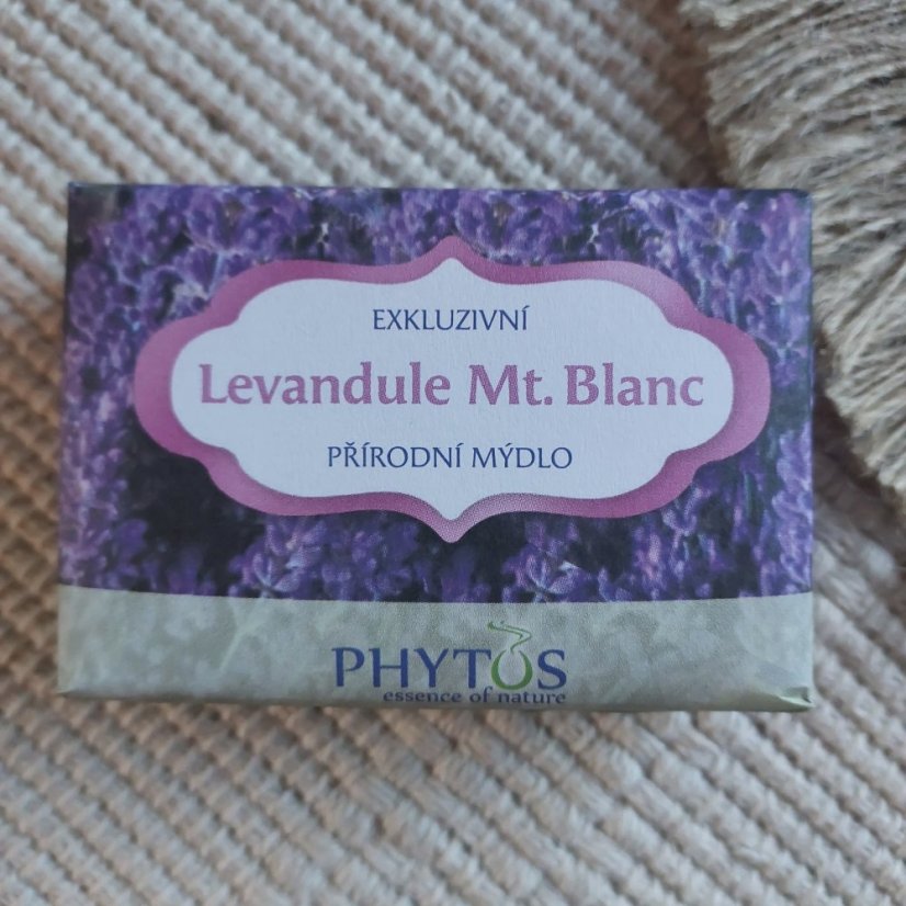 Přírodní mýdlo Levandule Mt. Blanc 120 g Phytos Přírodní mýdlo Levandule Mt. Blanc 120 g Phytos