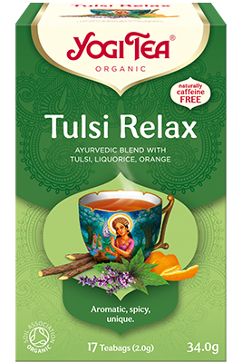 Ajurvédský čaj Tulsi relax Yogi tea