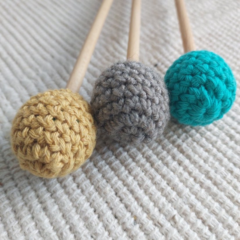 Activator of therapeutic tuning forks a Mallet soft