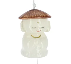 Zvonkohra Ceramic Furin Bell Feng Shui Jizo