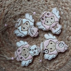 Keramický prívesok Väčší anjelik