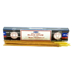 Vonné tyčinky Satya Čierne opium