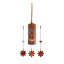 Kosmická zvonkohra Večer Luna Cosmic Bamboo Chime 432 Hz