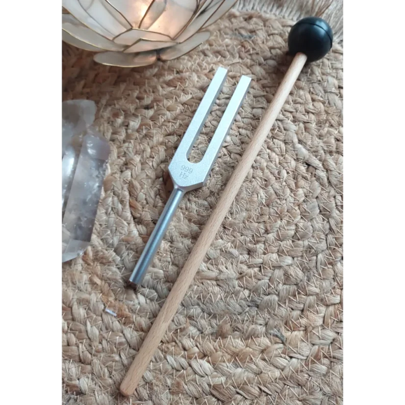 Terapeutická ladička Energia 999 Hz hliník CZ