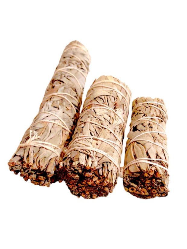 Vykuřovací svazek Bílá šalvěj střední