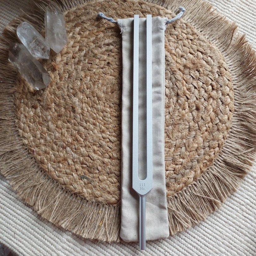 Therapeutic Tuning Fork 111 Hz Aluminum CZ