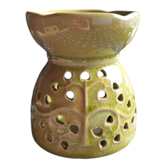 Aromalampa Strom života zelená