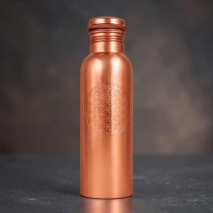 Měděná láhev Květ života 800 ml