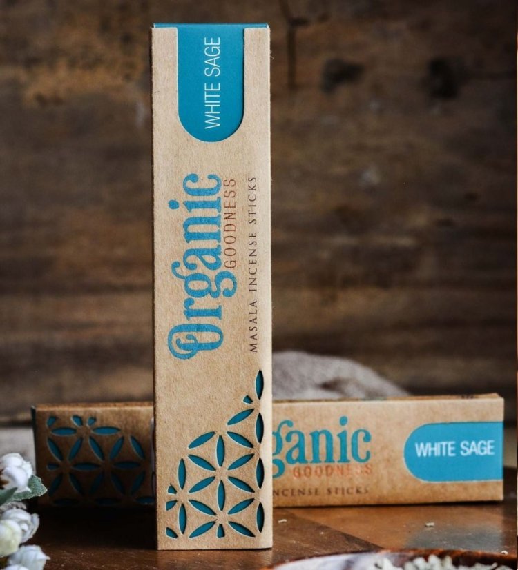Organic Masala Incense from Song of India - White sage