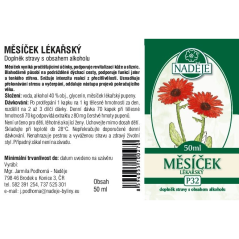 Tinktura z pupenů Měsíček lékařský - vitalita