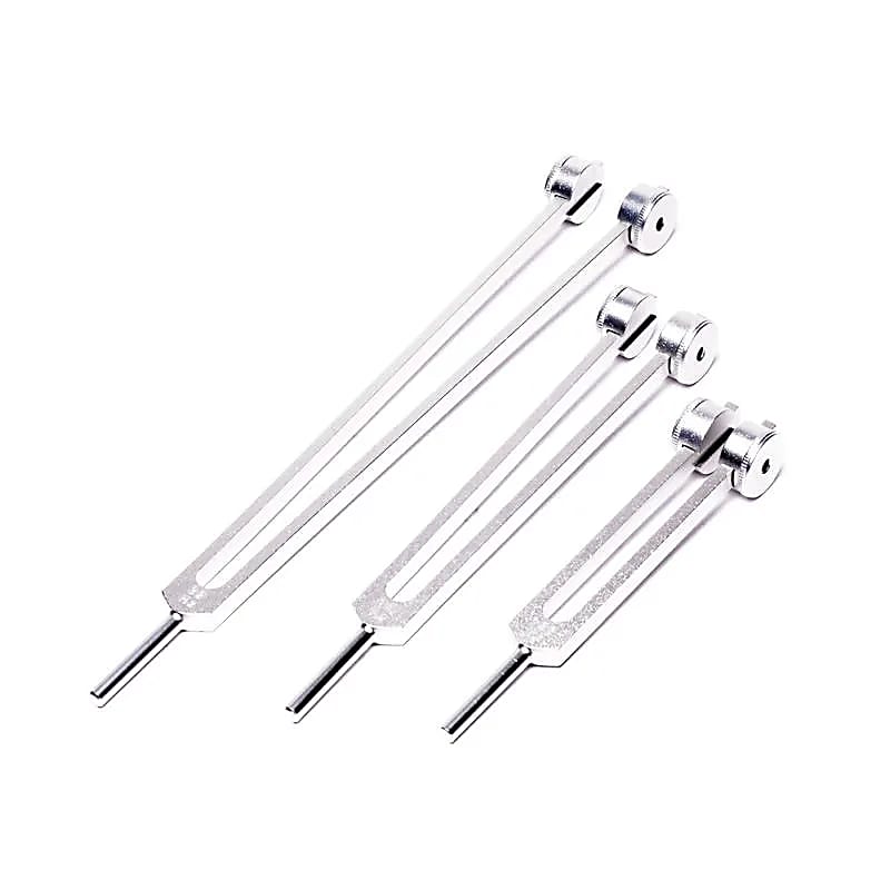 Terapeutické ladičky OTTO set 32Hz, 64Hz, 128Hz vážené hliník