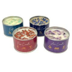 Sada sviečok s minerálmi Elementy