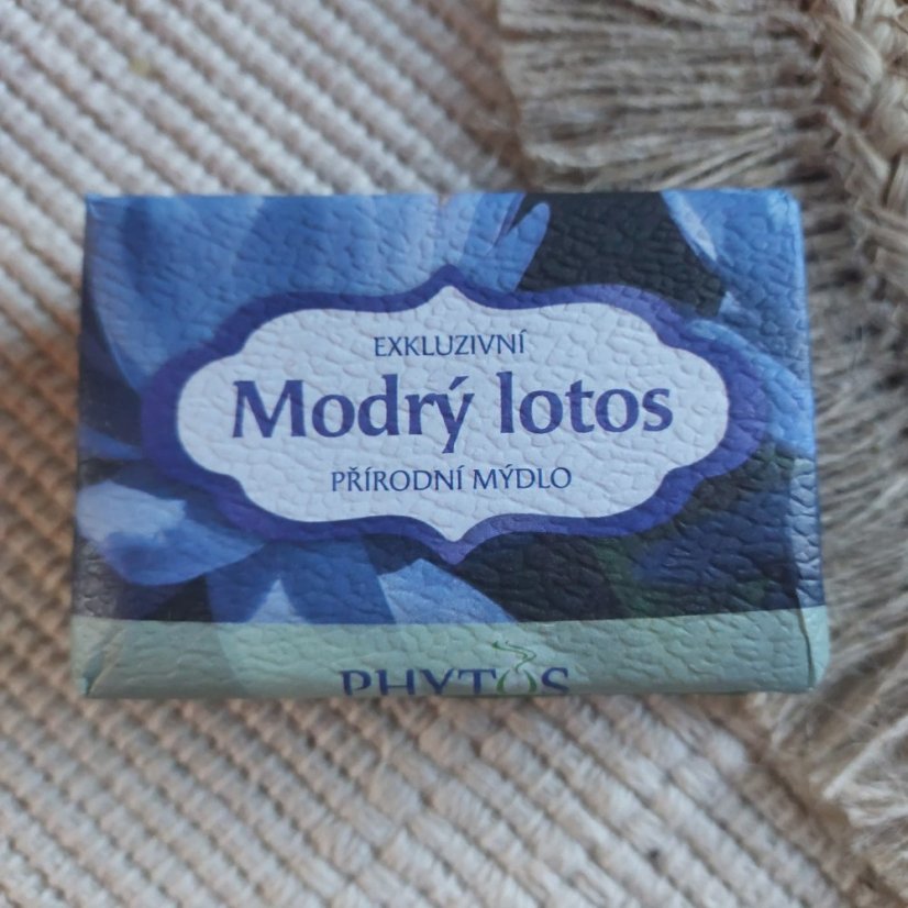 Přírodní mýdlo  Modrý lotos 120 g Phytos