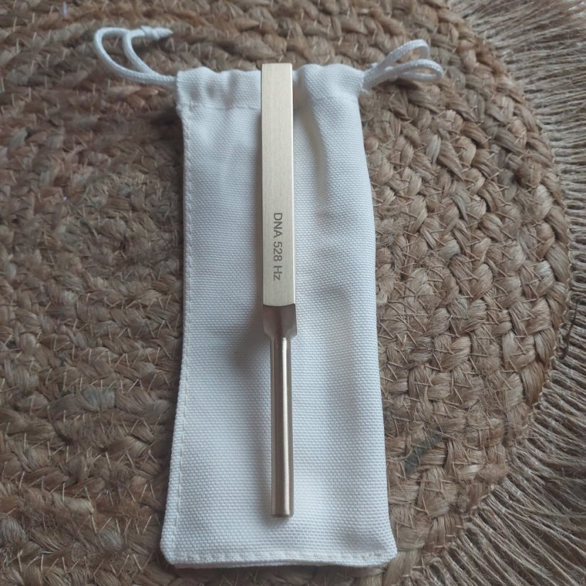 Terapeutická ladička 528 Hz DNA oprava mosaz