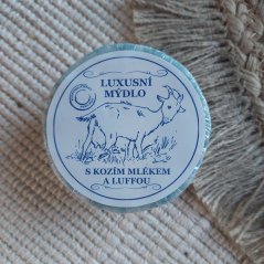 Luxusní mýdlo s kozím mlékem a luffou 90 g Phytos