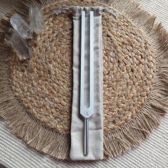 Terapeutická ladička 136,10 Hz 4. čakra Srdce hliník CZ